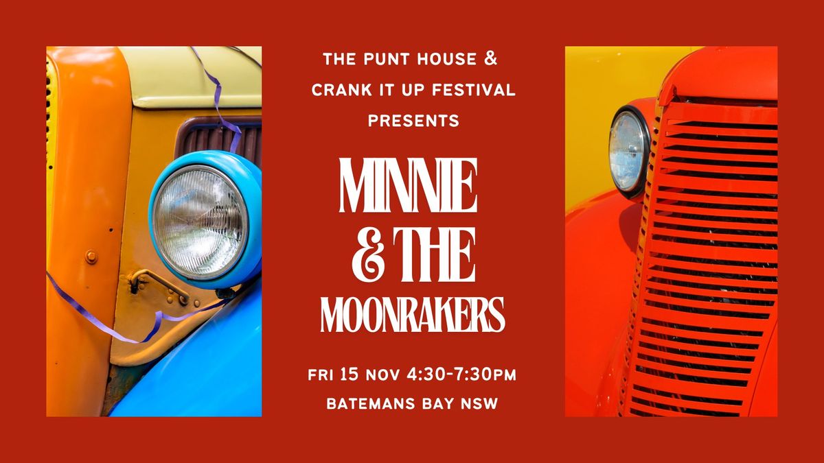 Minnie and The Moonrakers live at Crank It Up Festival\/The Punt House, Batemans Bay, NSW.