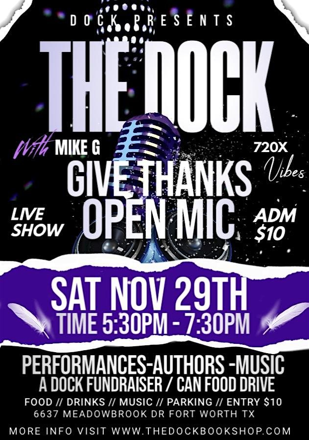 BIZ & BARS:  Open Mic  For Professional Poets