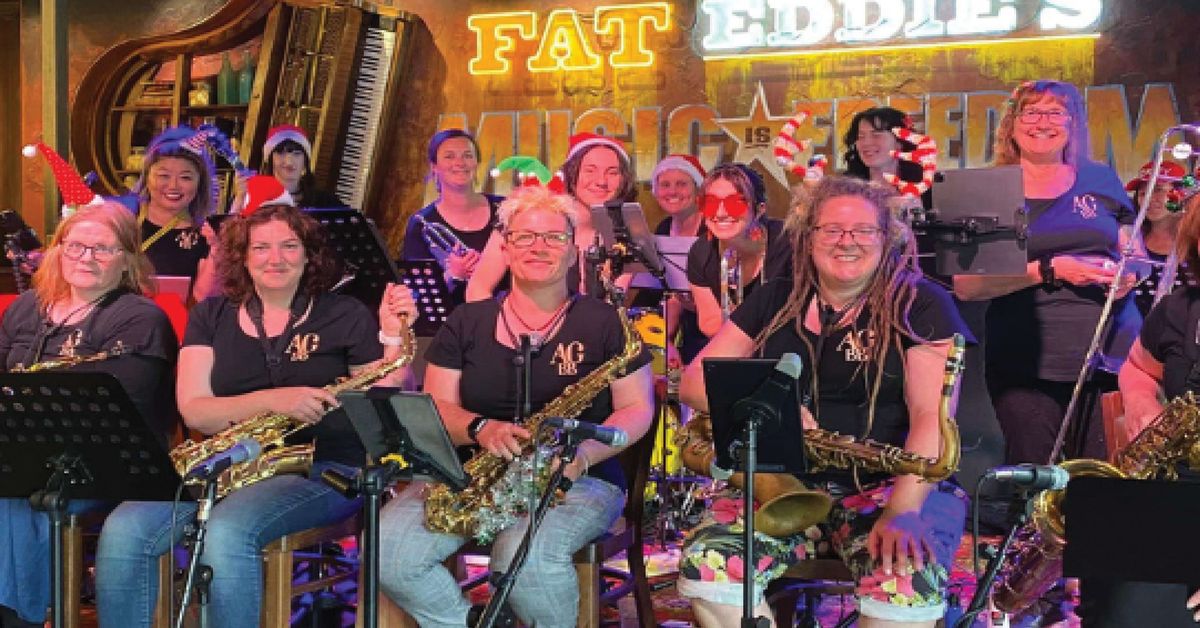 All Girl Big Band live at Fat Eddies Christmas Special