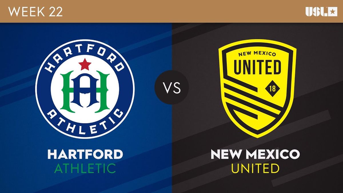 New Mexico United at Hartford Athletic