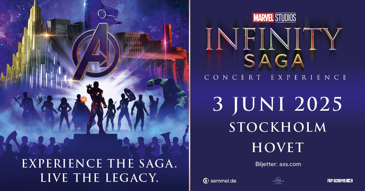 Marvel Studios' Infinity Saga Concert Experience | Stockholm