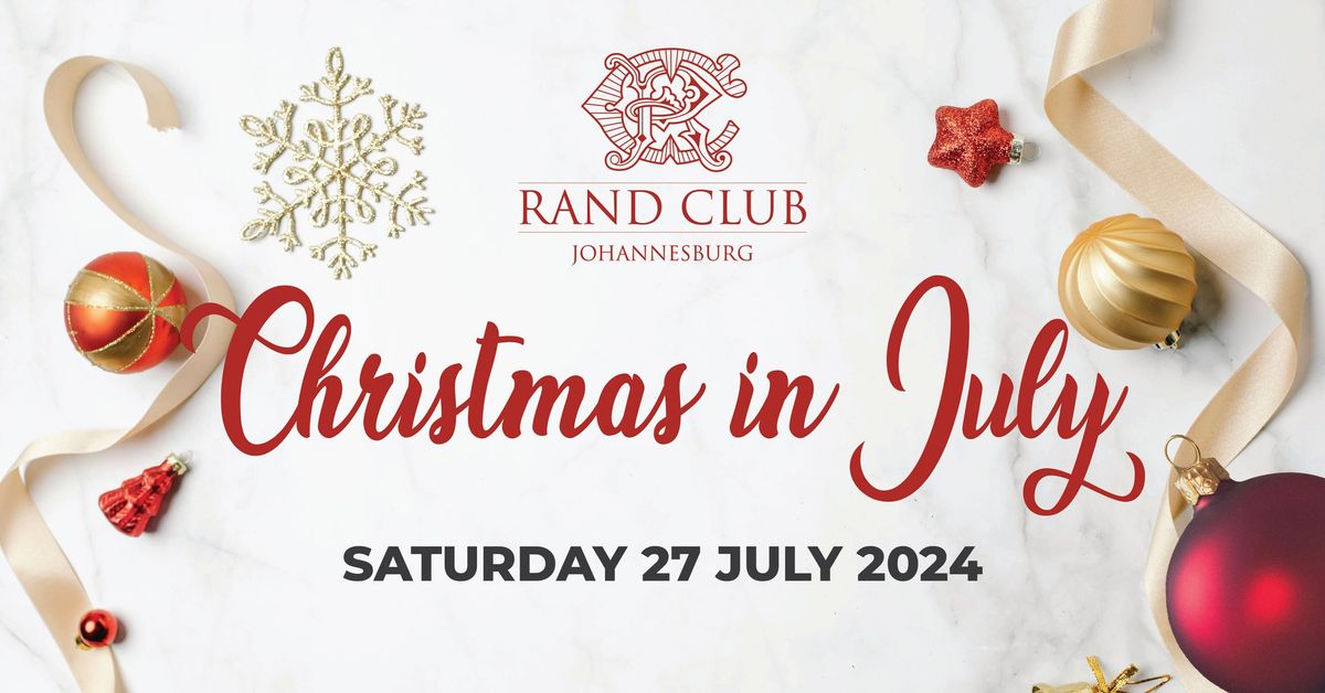 Rand Club - Christmas in July 