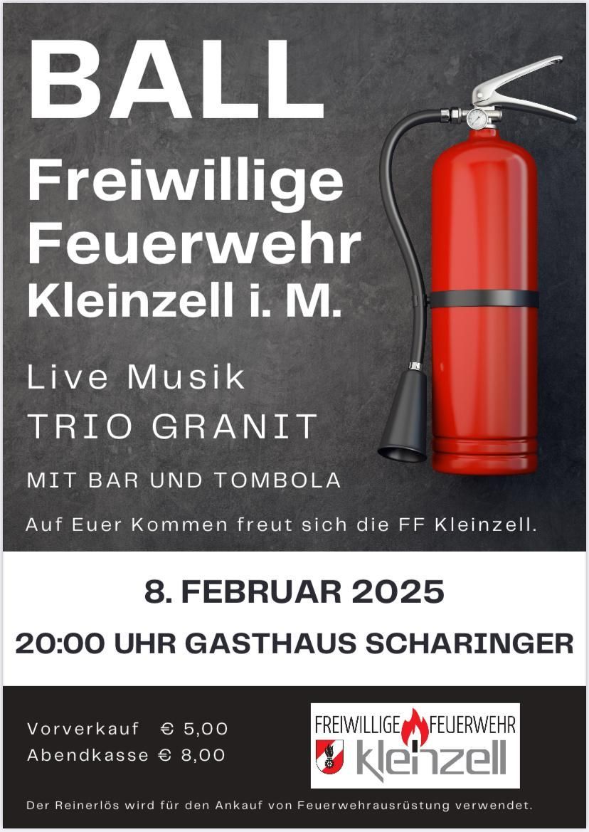 Ball der Freiwilligen Feuerwehr Kleinzell