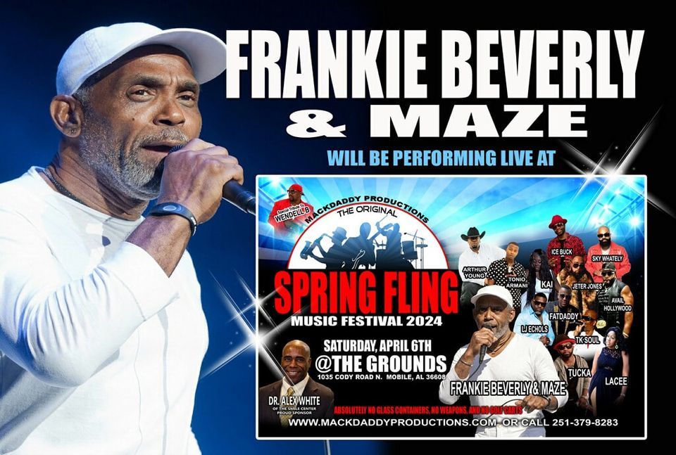 Spring Fling Music Festival 2024: Frankie Beverly and Maze: Mobile AL.