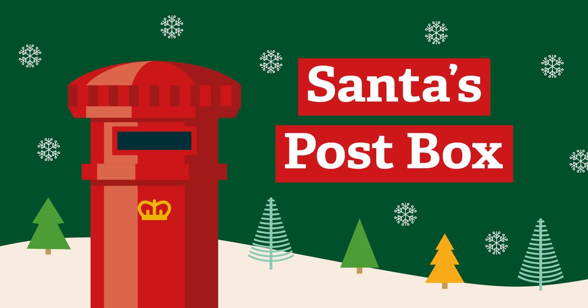 Santa's Post box at The Hive