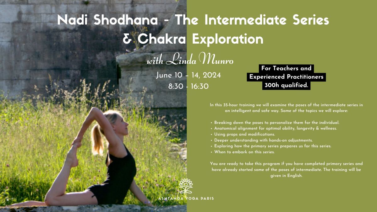 Nadi Shodhana - The Intermediate Series  & Chakra Exploration with Linda Munro
