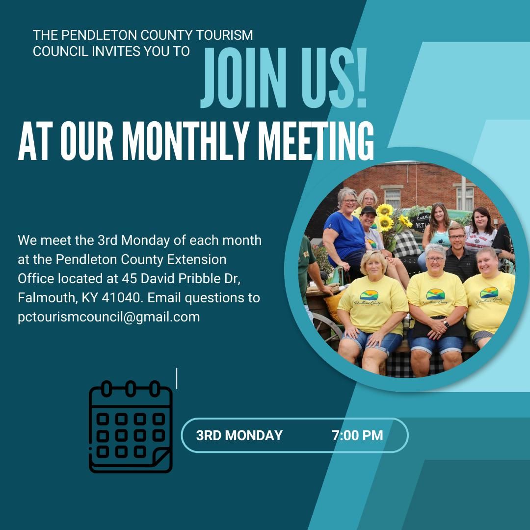 Pendleton County Tourism - Monthly Meeting