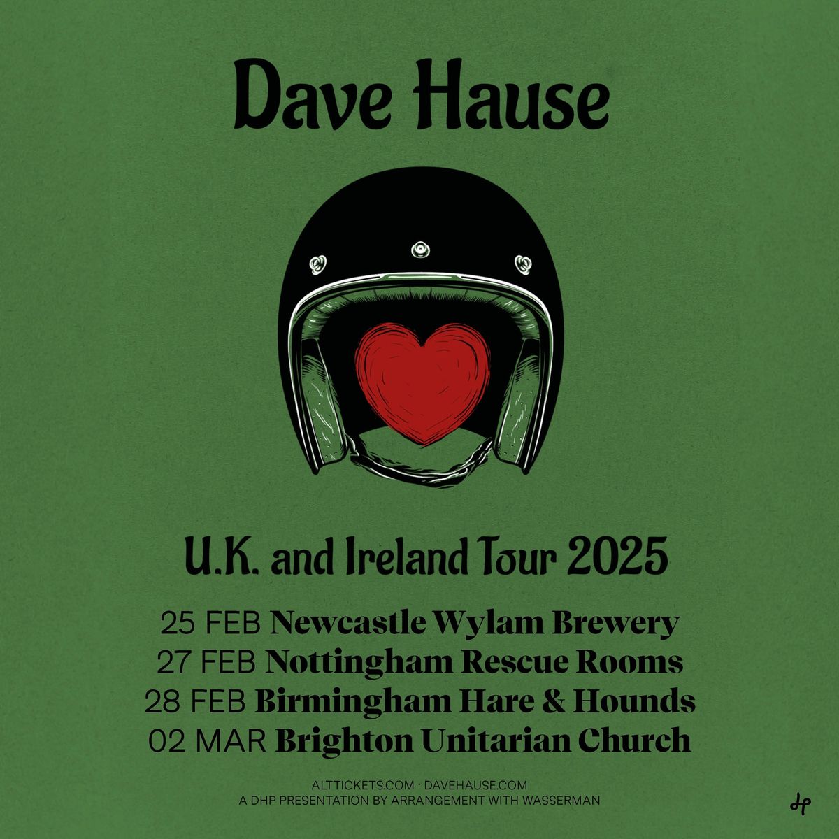 Dave Hause live at Unitarian Church, Brighton