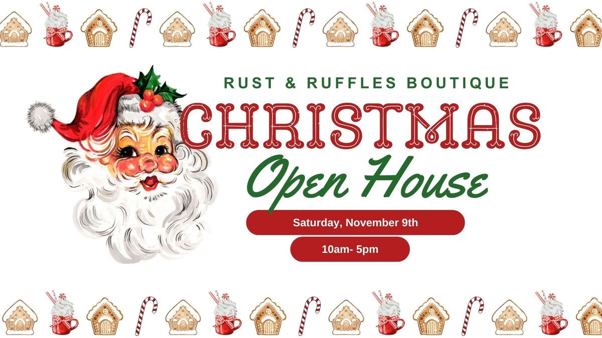 Rust & Ruffles Christmas Open House