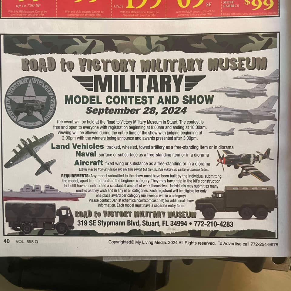 Road to Victory Military Museum Model Contest\/Show