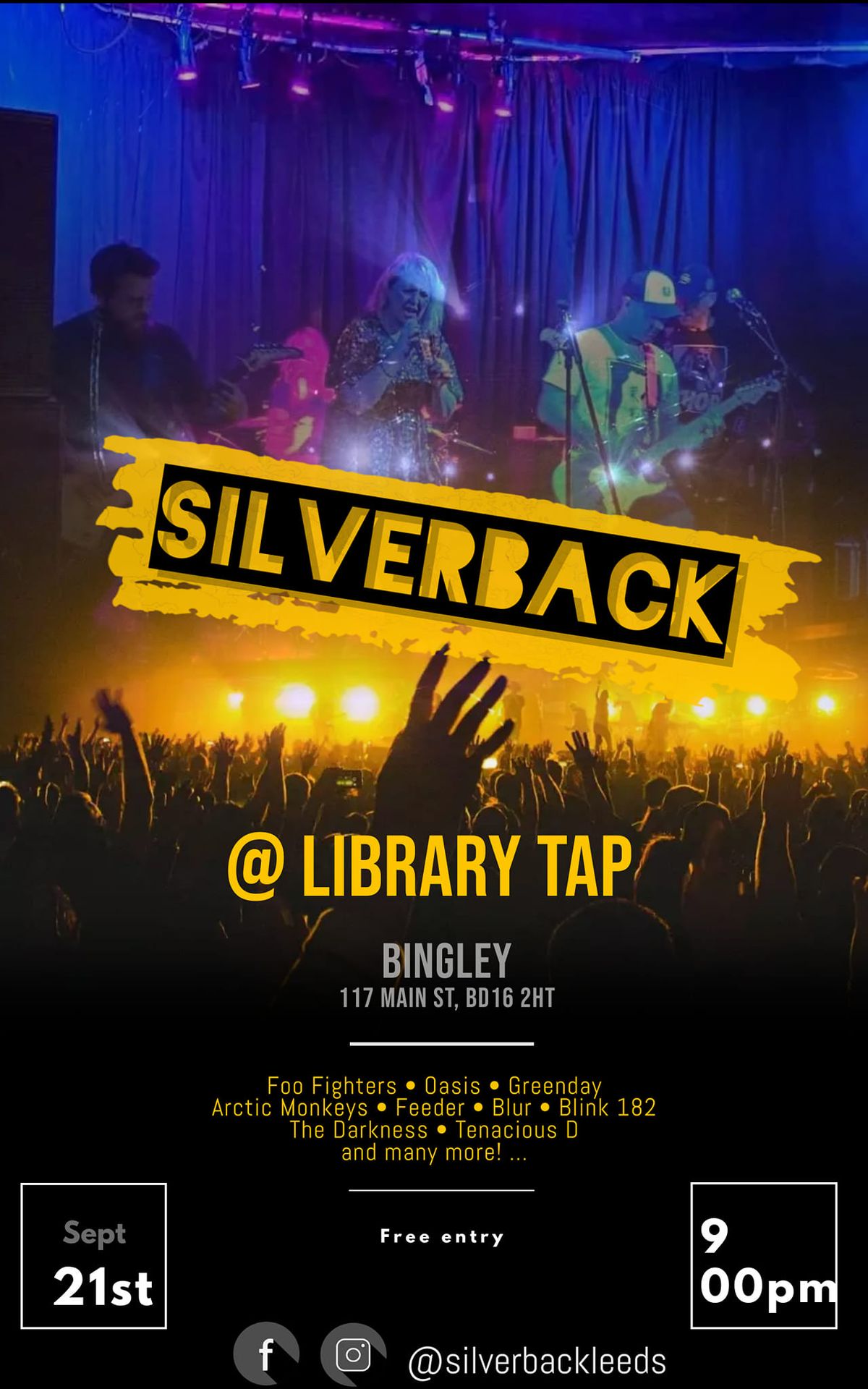 Silverback LIVE @ Library Tap, Bingley