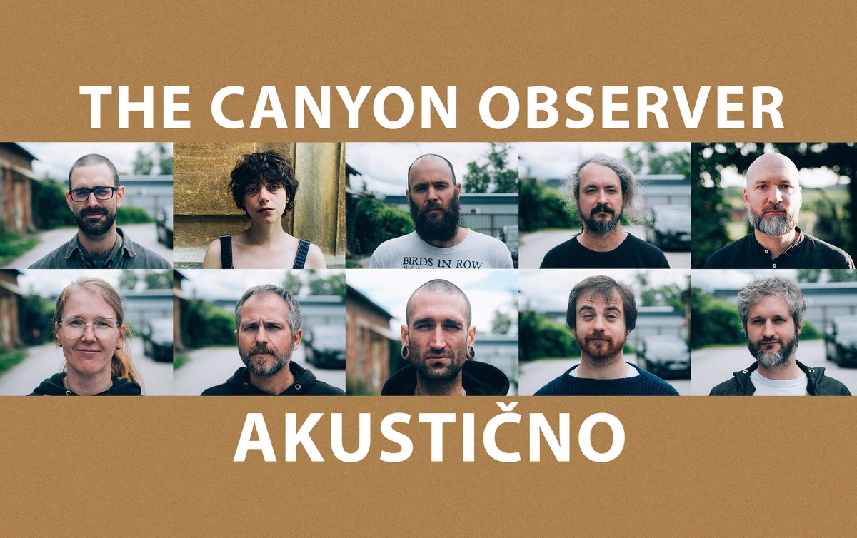 THE CANYON OBSERVER: akusti\u010dno