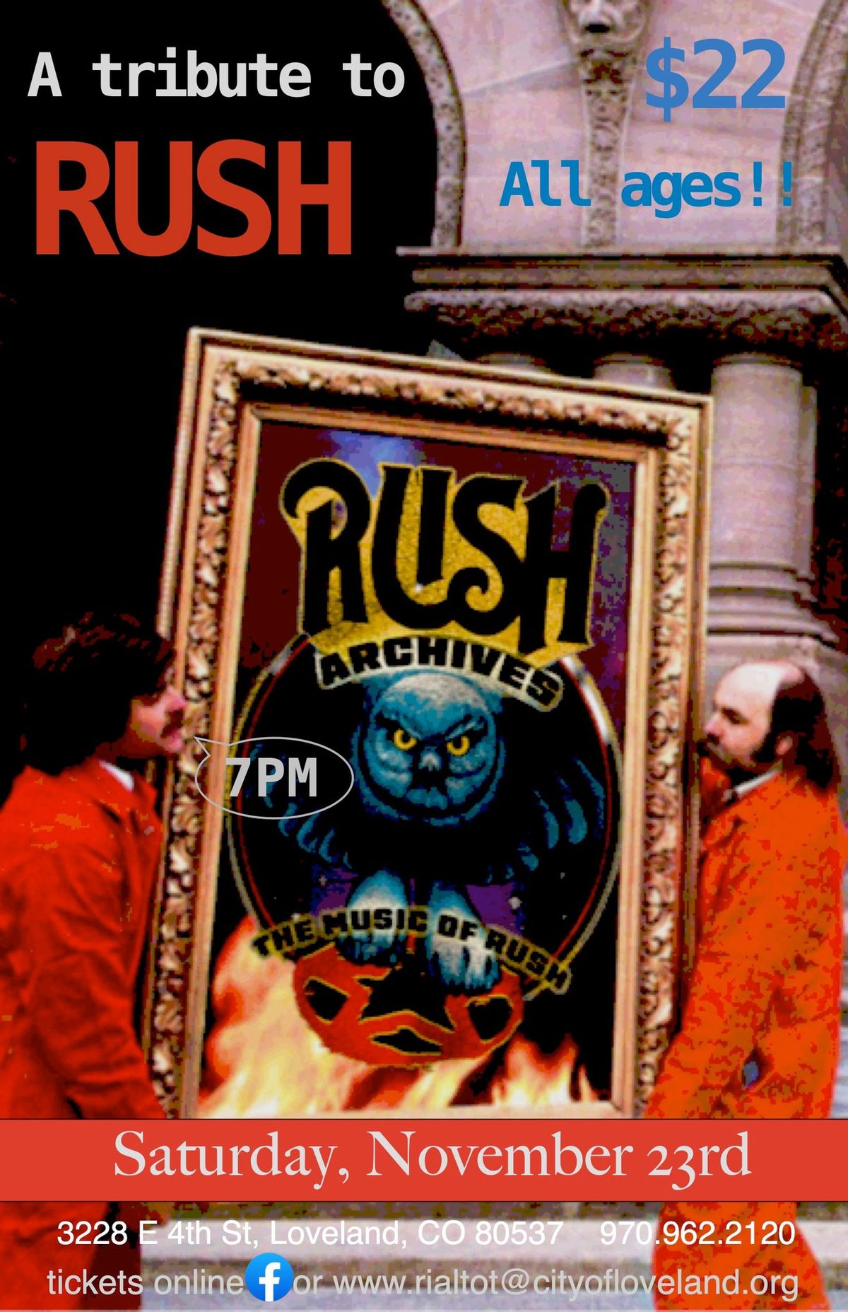 Rush Archives at Rialto Theater 