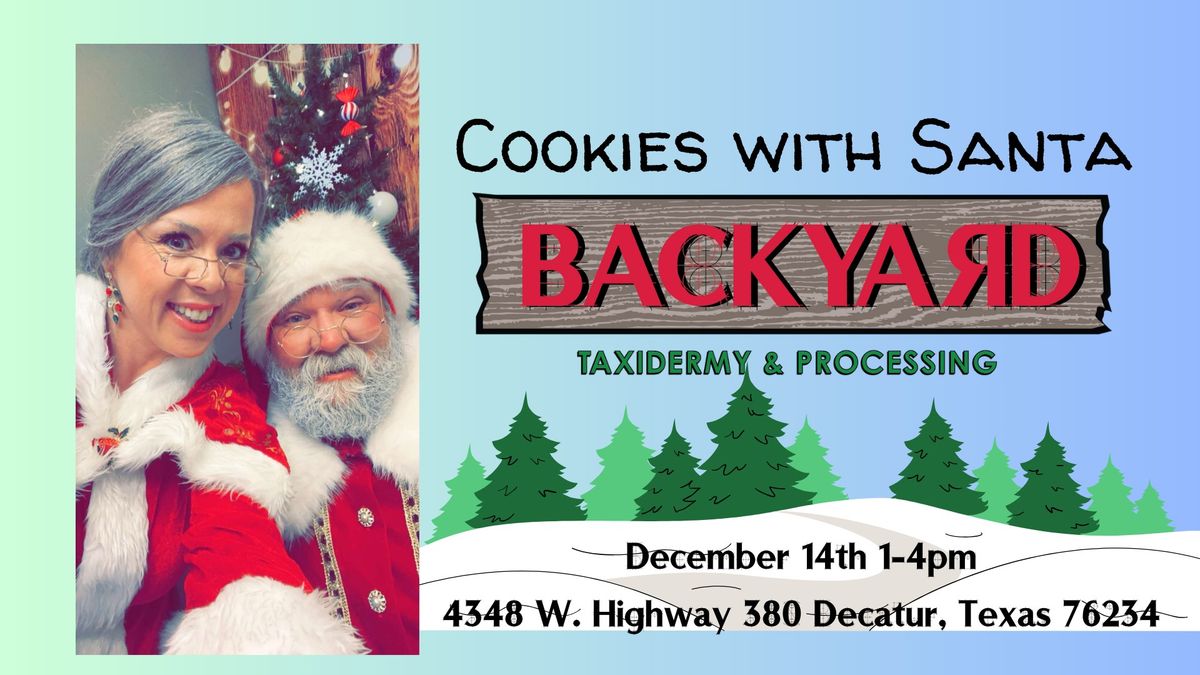 Cookies with Mr. & Mrs. Claus Location: 4348 US-380, Decatur, TX 7623