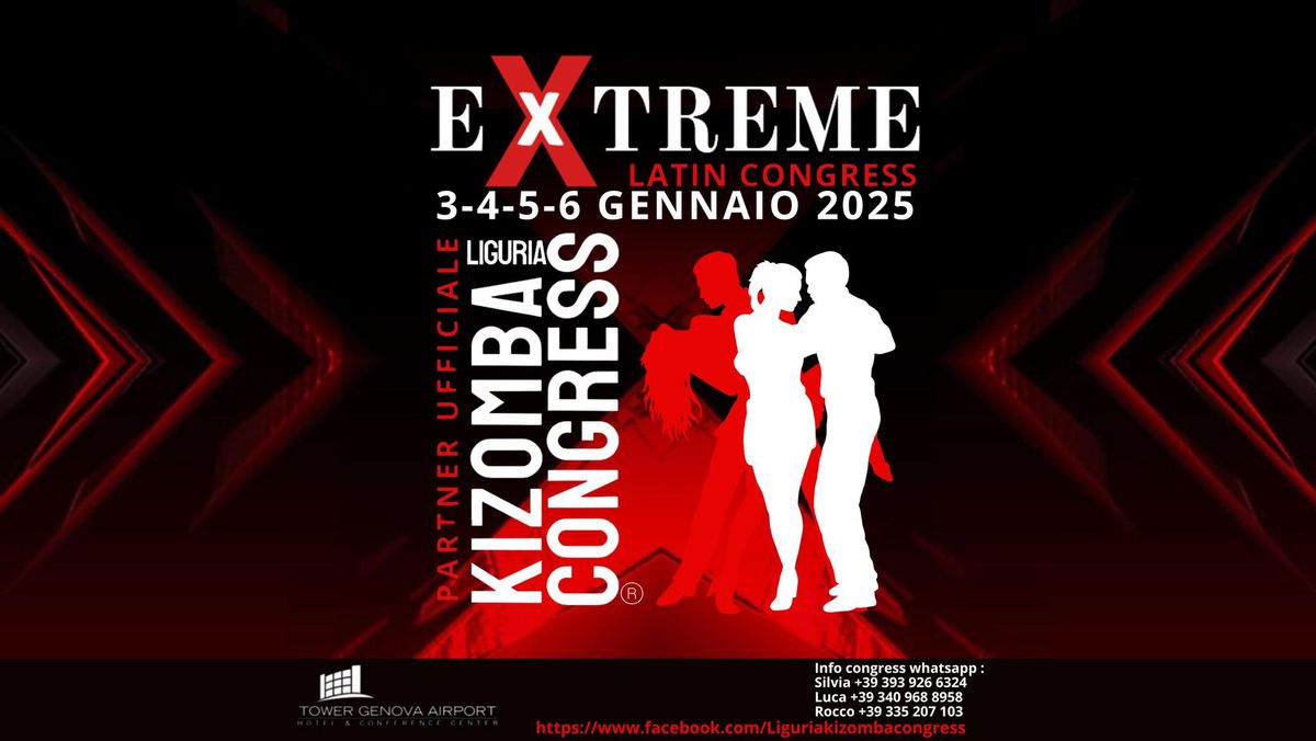 Liguria Kizomba Congress \u00ae\ufe0f 2025 - Partner Ufficiale Extreme Latin Congress