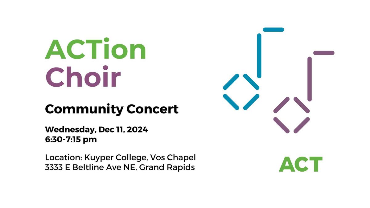 ACTion Choir Community Concert