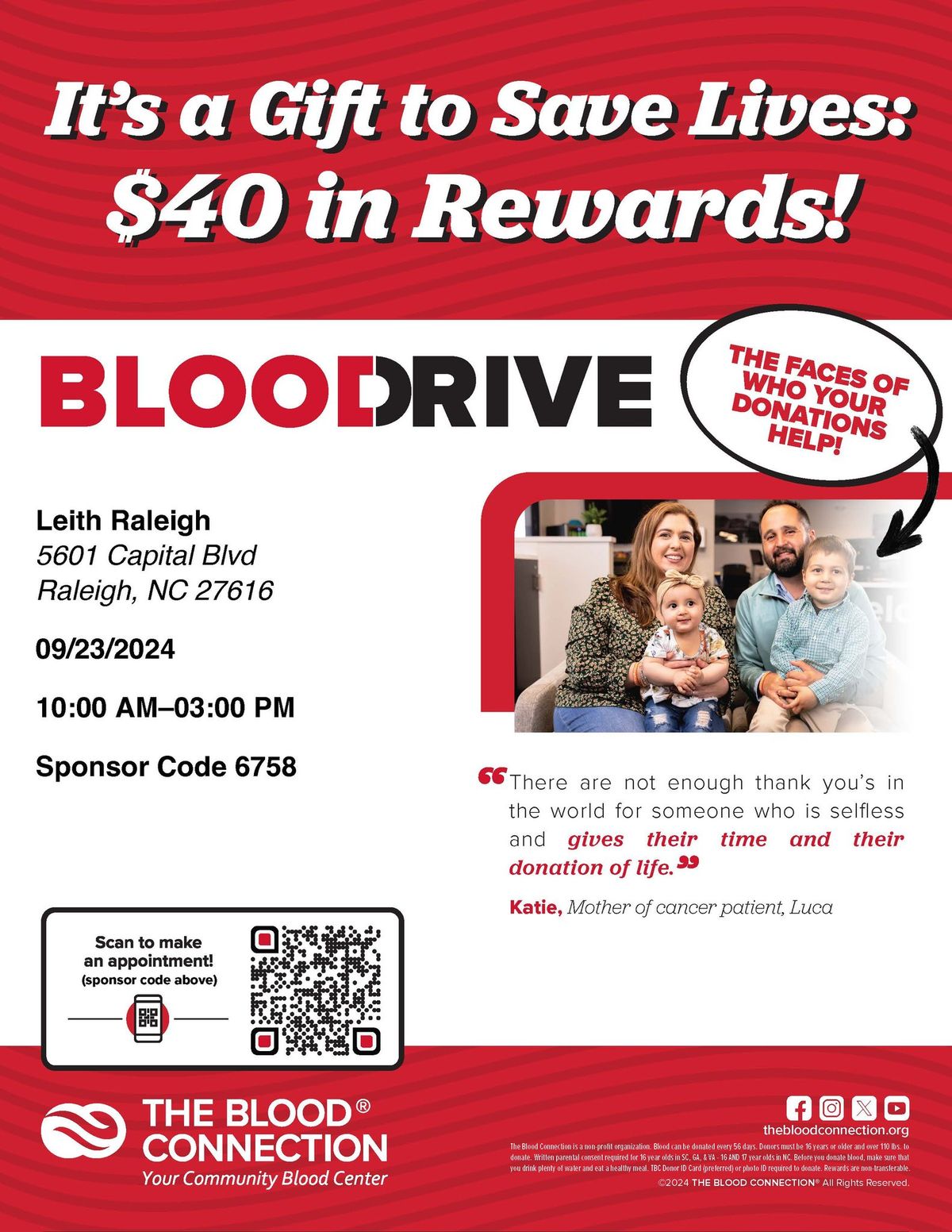 Blood Drive - Leith Raleigh