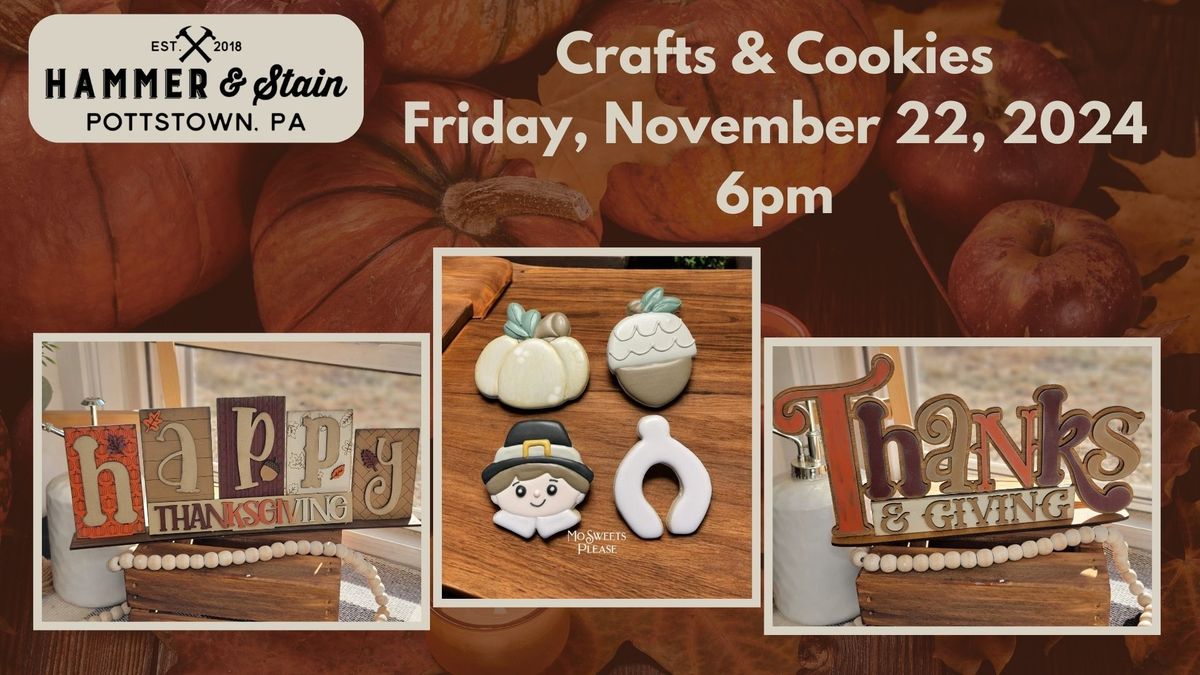 Crafts & Cookies