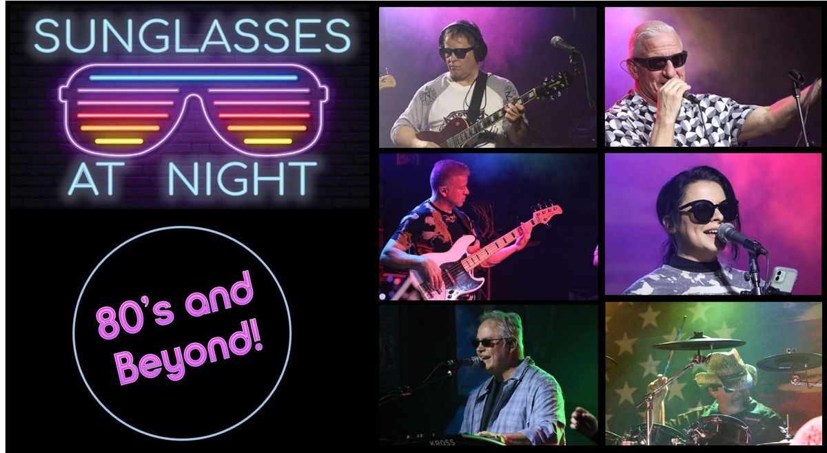 Sunglasses at Night returns to The Club Room!