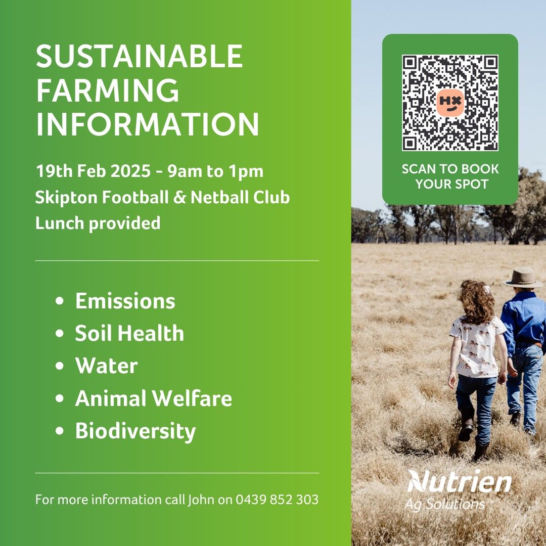 Sustainable Farming Information Session