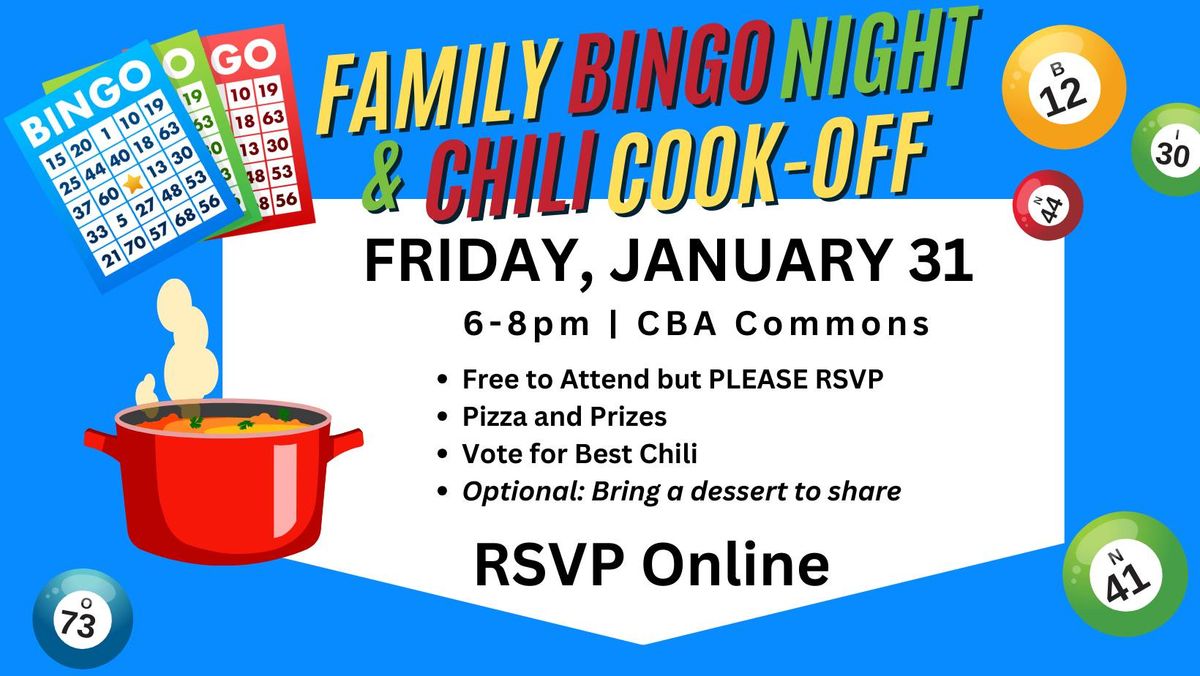 CBA Family Bingo Night