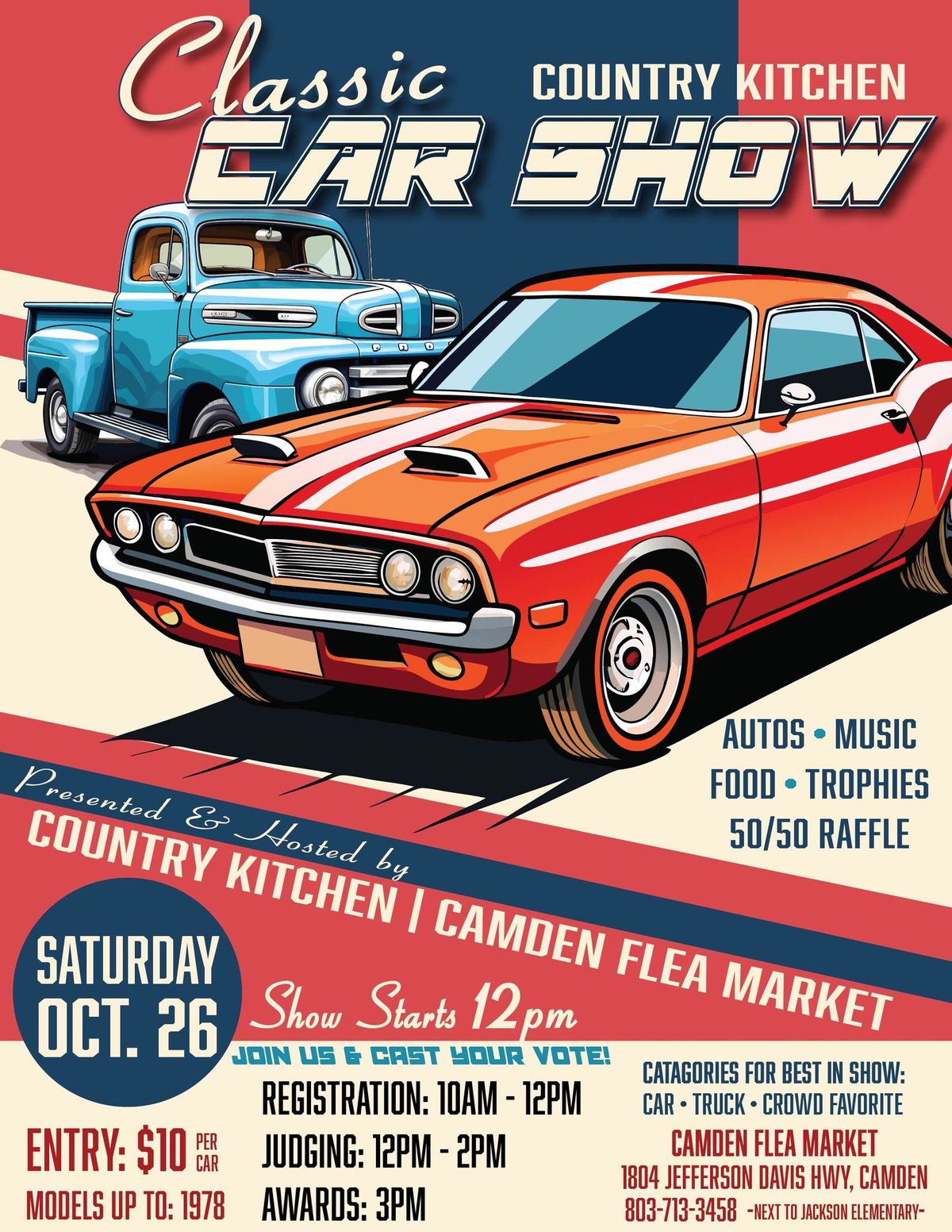 Country Kitchen Classic Car Show