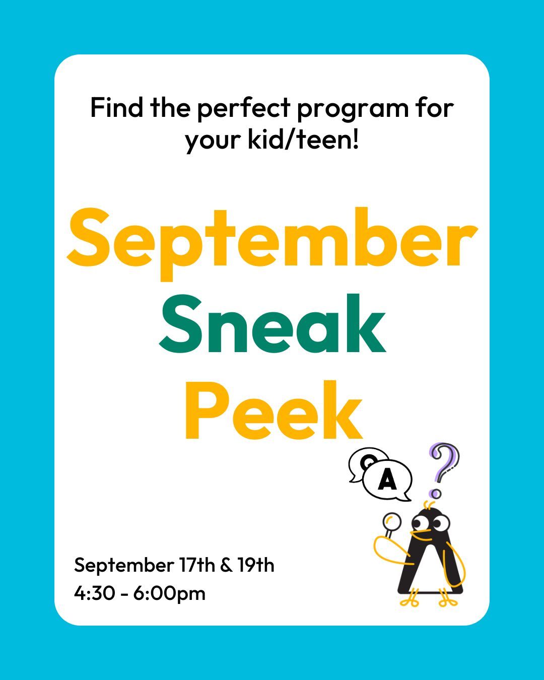 September Sneak Peeks at Danny's Place! \ud83d\udc27