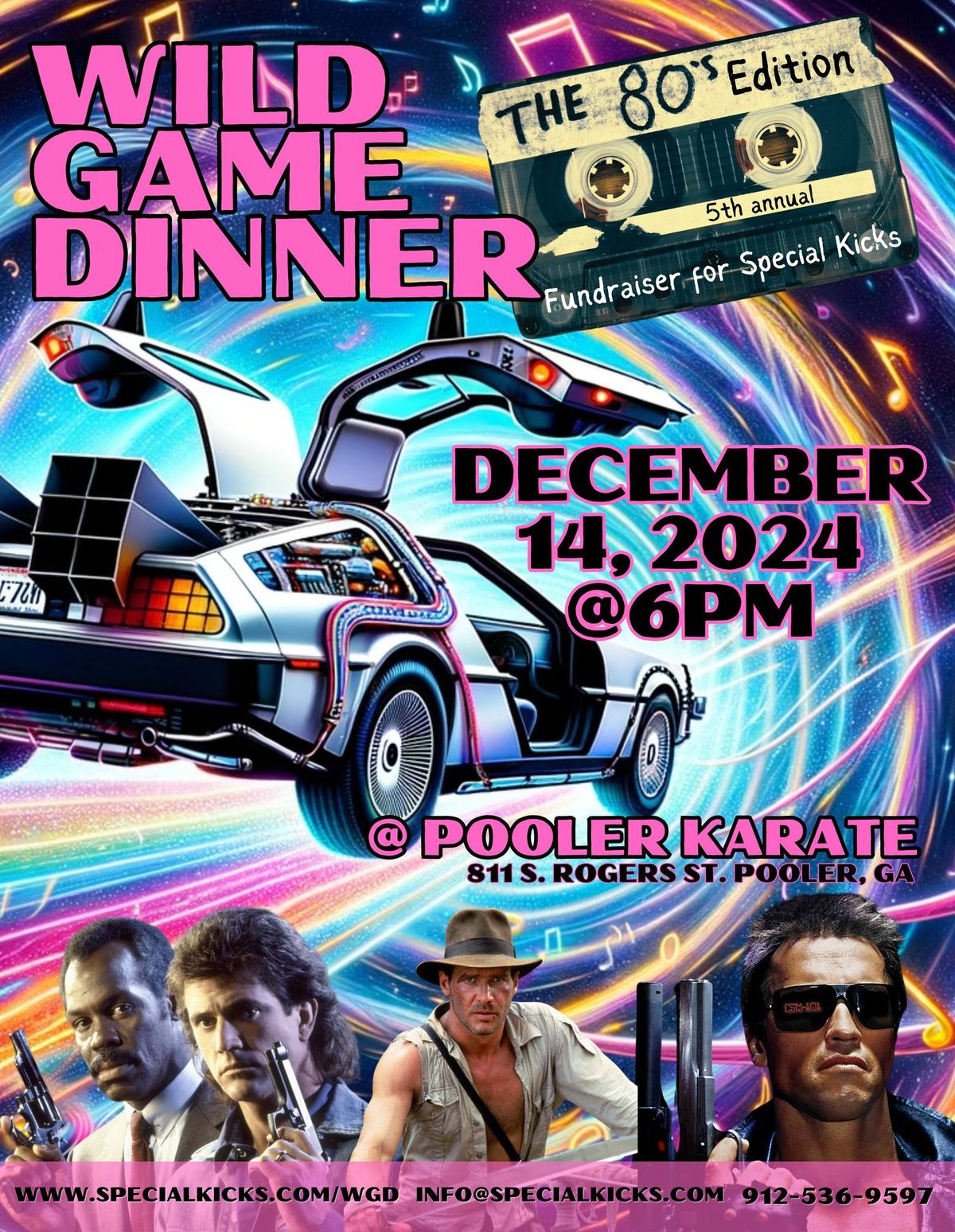 5th Annual Wild Game Dinner-80s Edition