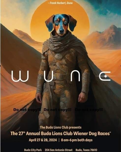 2024 Buda Lions Club Wiener Dog Races