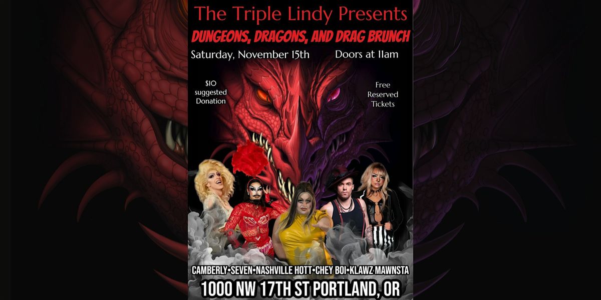 Free Drag Brunch - 11\/15 @ Noon