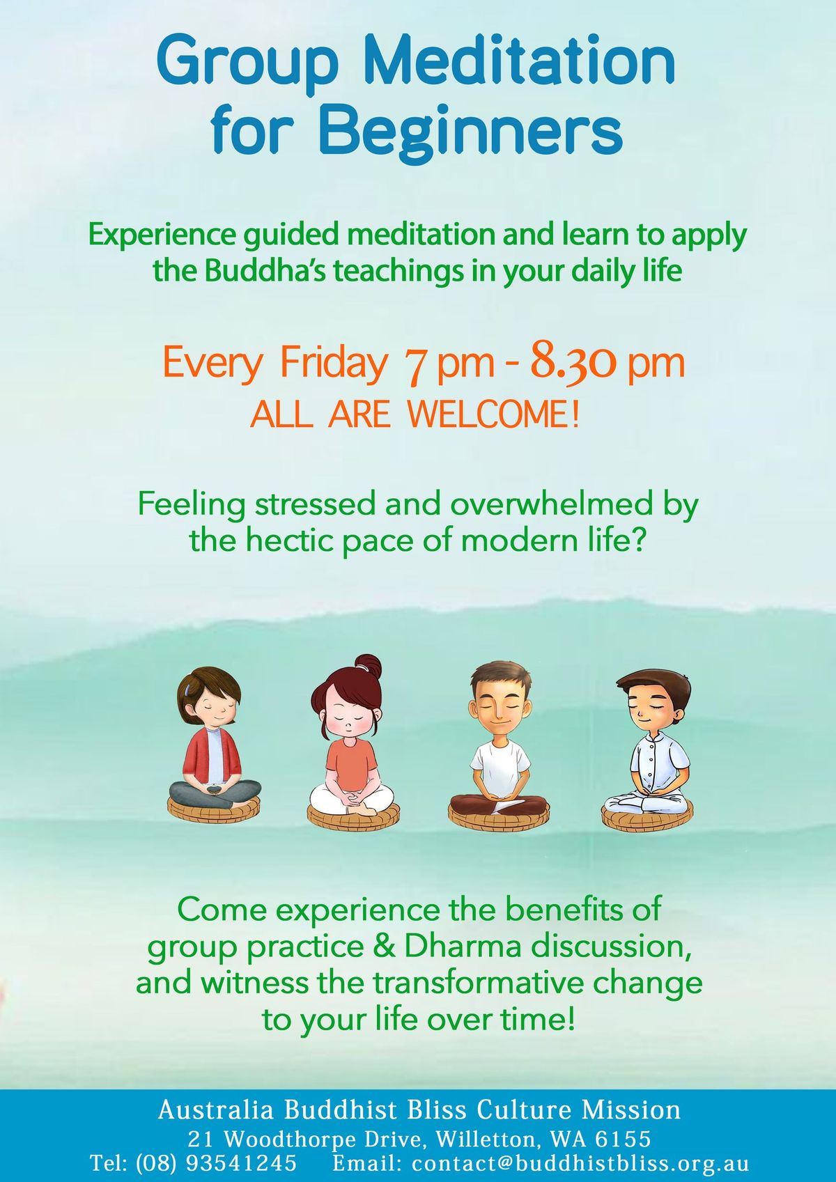 Friday Group Meditation For Beginners