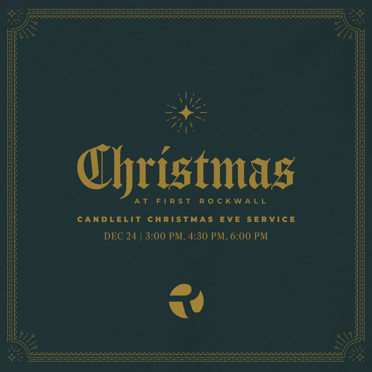 Candlelit Christmas Eve Service (3:00 pm | 4:30 pm | 6:00 pm)