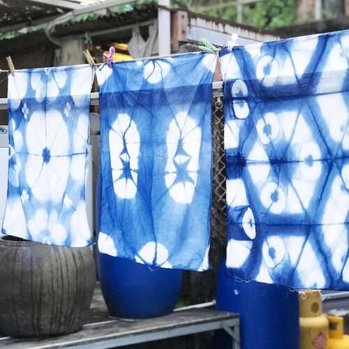 Palms Pantry: Shibori Fabric Dyeing