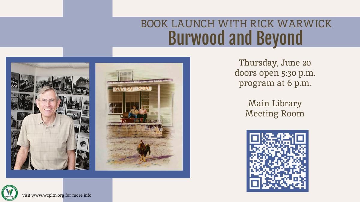 Burwood and Beyond Book Launch with Rick Warwick