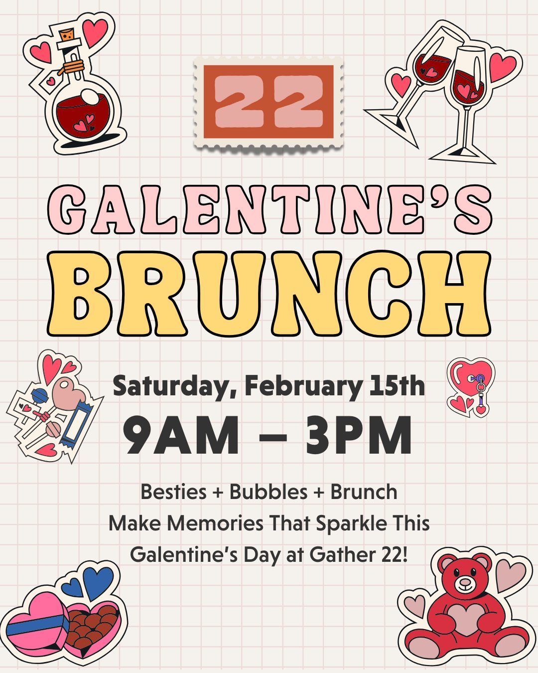 Gather 22: Galentine's Brunch 