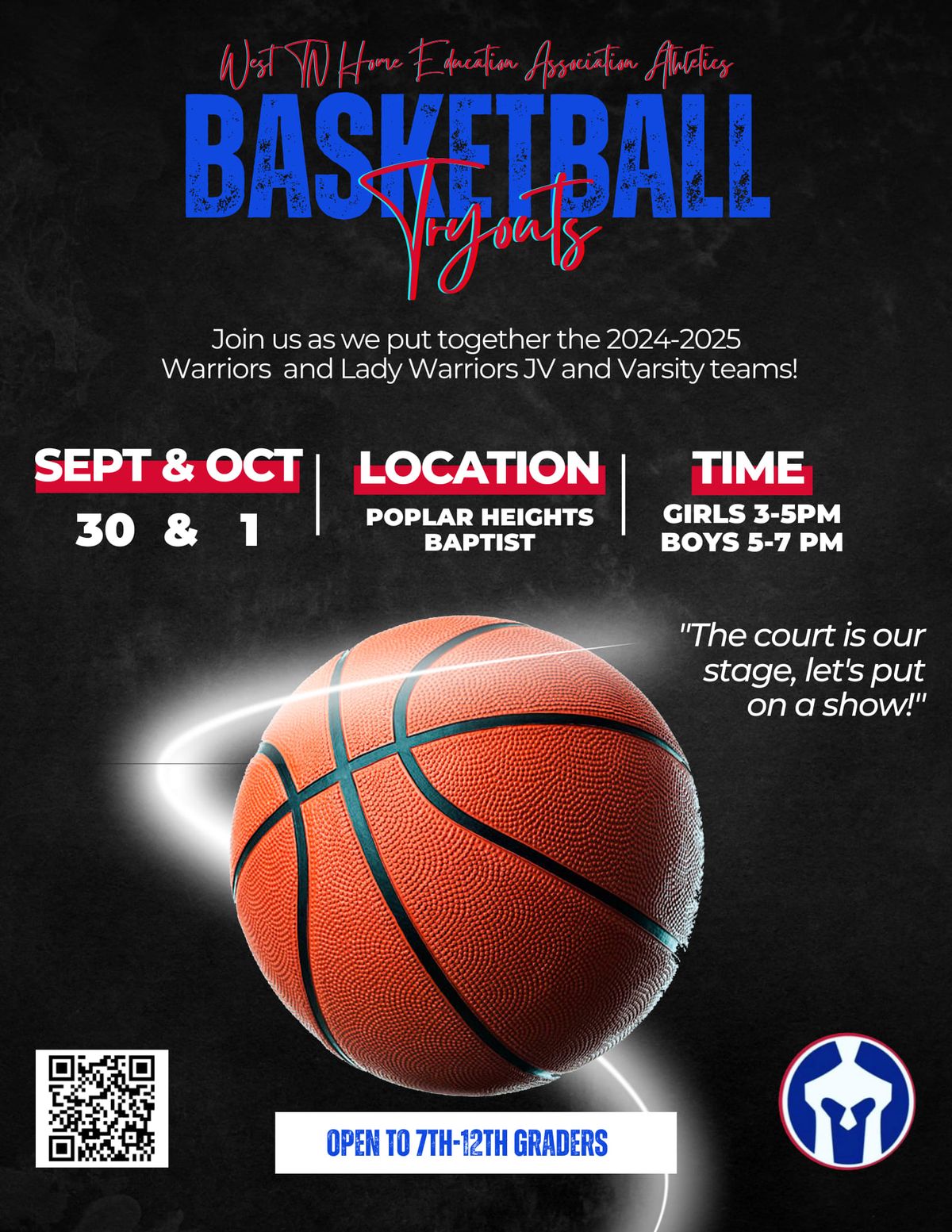 WTHEA High School Basketball Tryouts