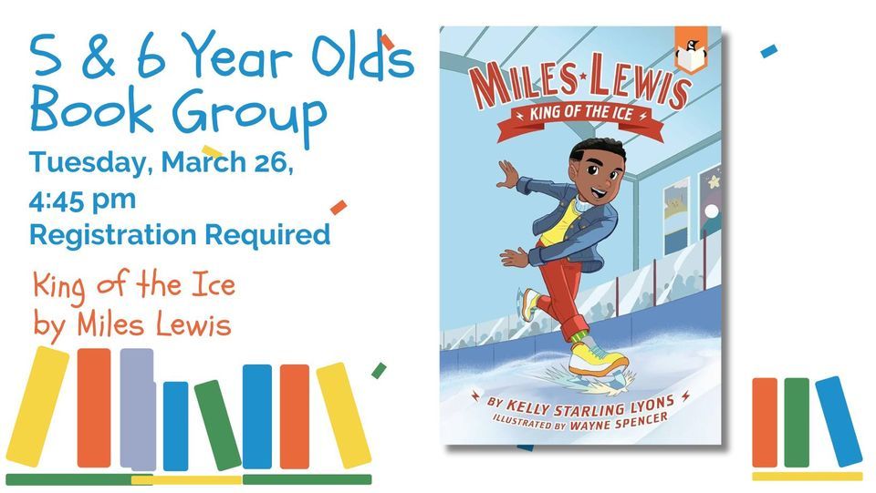 5 & 6 Year Old Book Group - March 2024