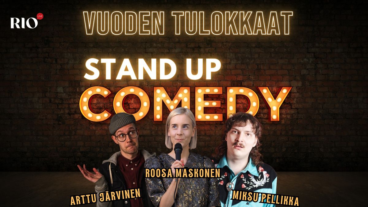 RioLive Stand Up: Vuoden Tulokkaat!