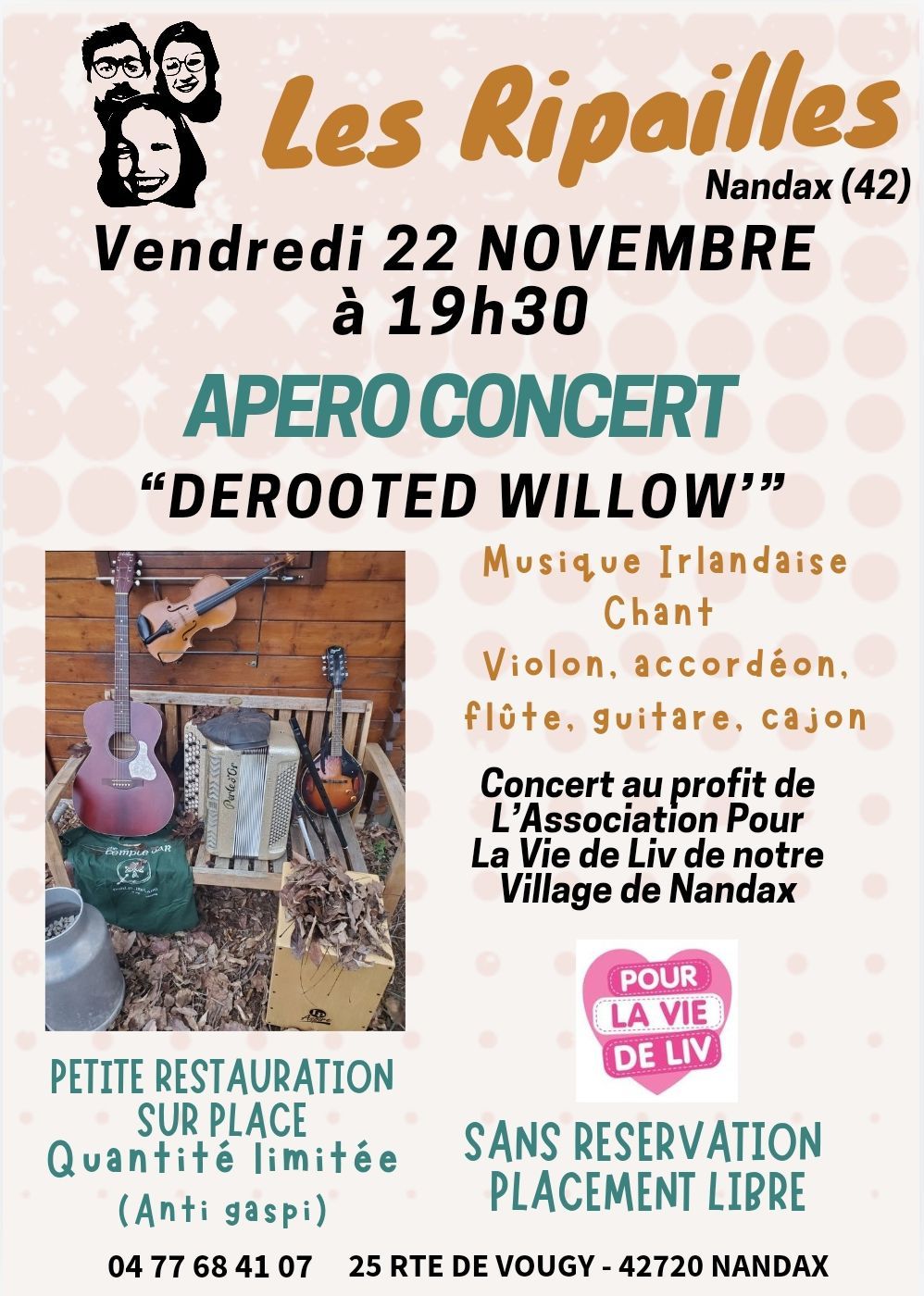 Ap\u00e9ro-Concert Aux Ripailles