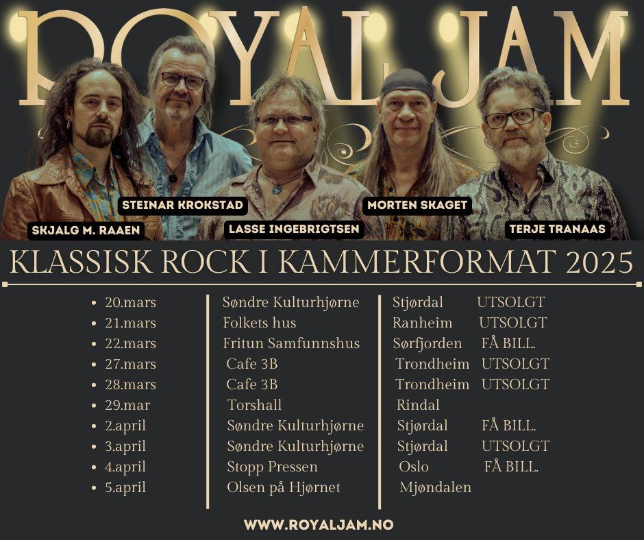 Royal JAM endelig tilbake - 