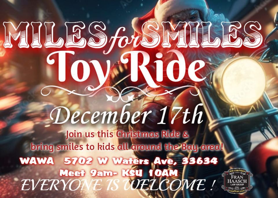 Miles for Smiles Toy Ride
