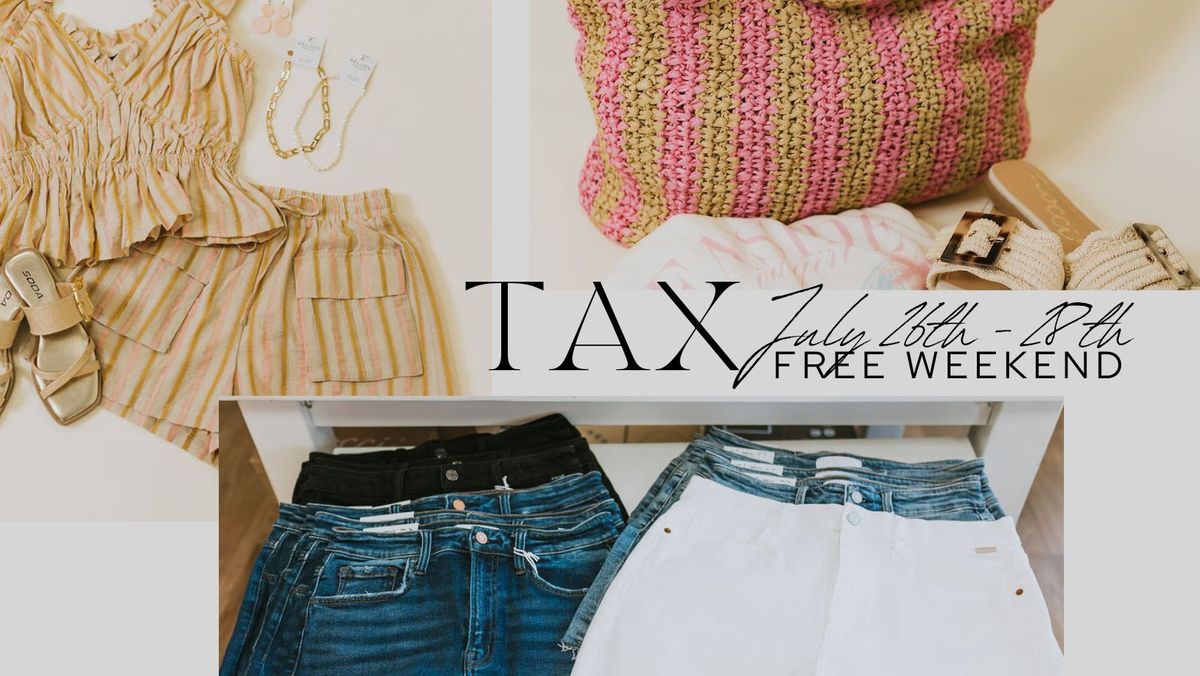 Bates Boutique Back To School Tax Free Weekend