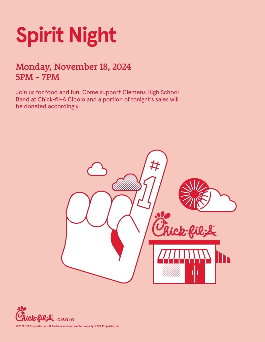 Chick-fil-A Spirit Night 