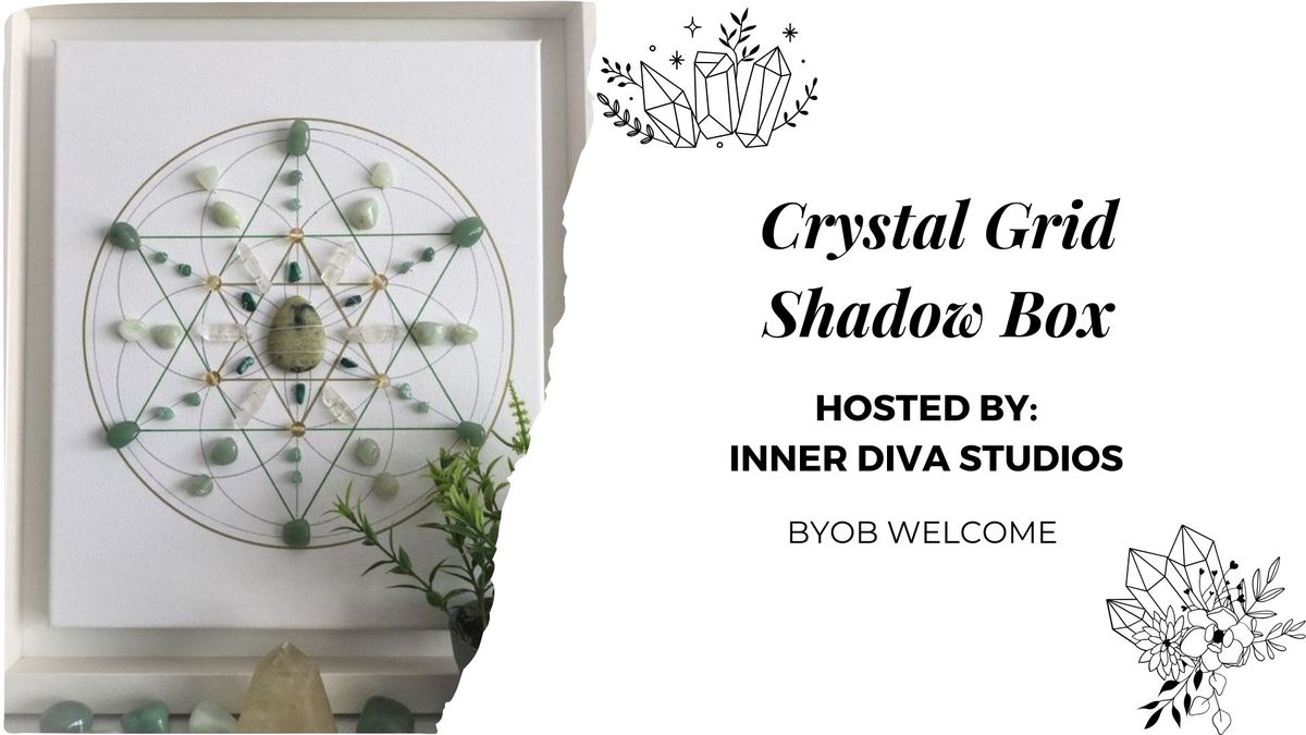 Cork and Craft: Crystal Grid Shadow Box Workshop 