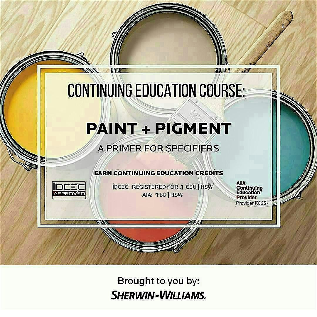 CEU | Paint and Pigment - Feb25th