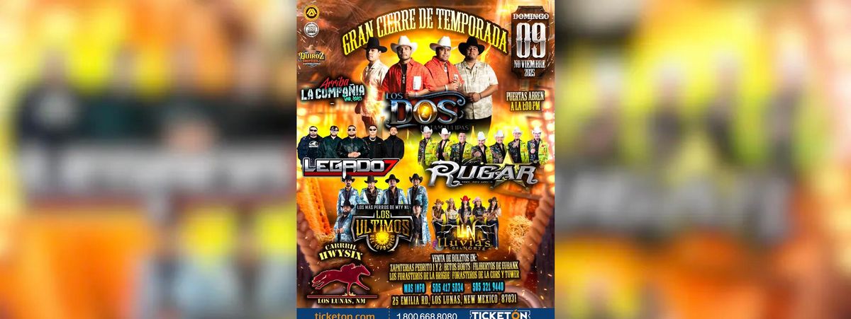 LOS DOS DE TAMAULIPAS, LEGADO 7, LOS RUGAR & MAS