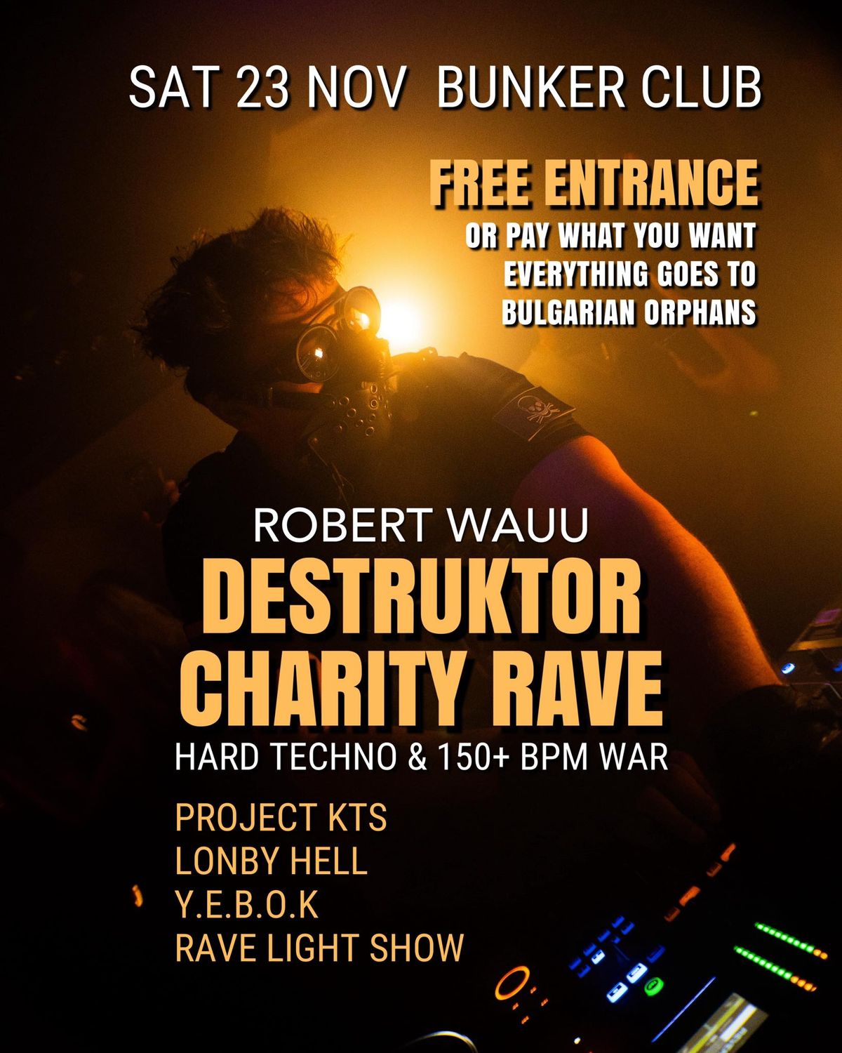 DESTRUKTOR CHARITY RAVE (FREE)