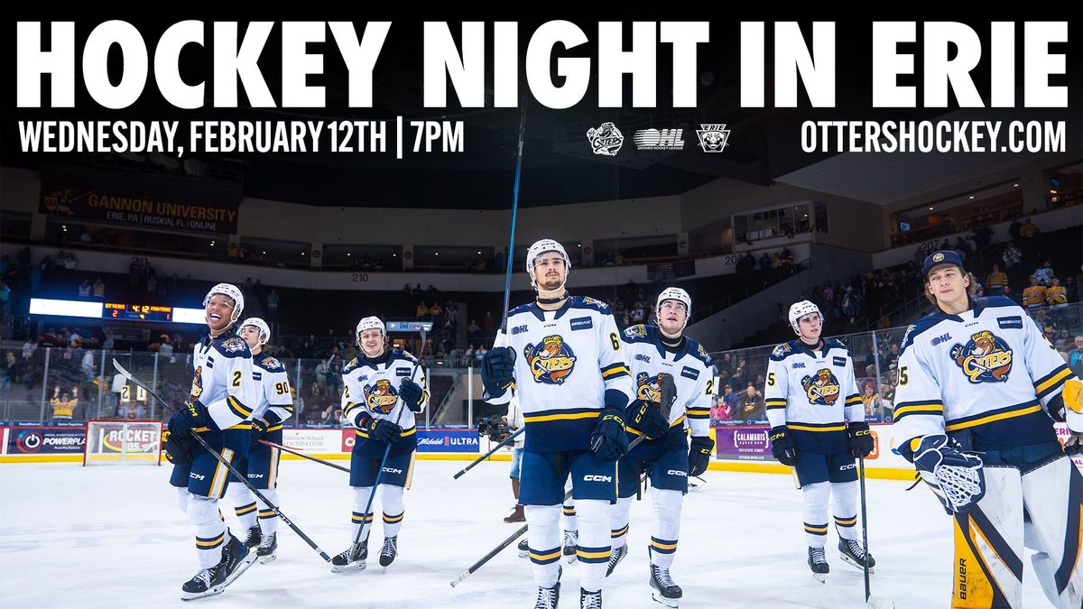 Hockey Night in Erie at the Erie Otters