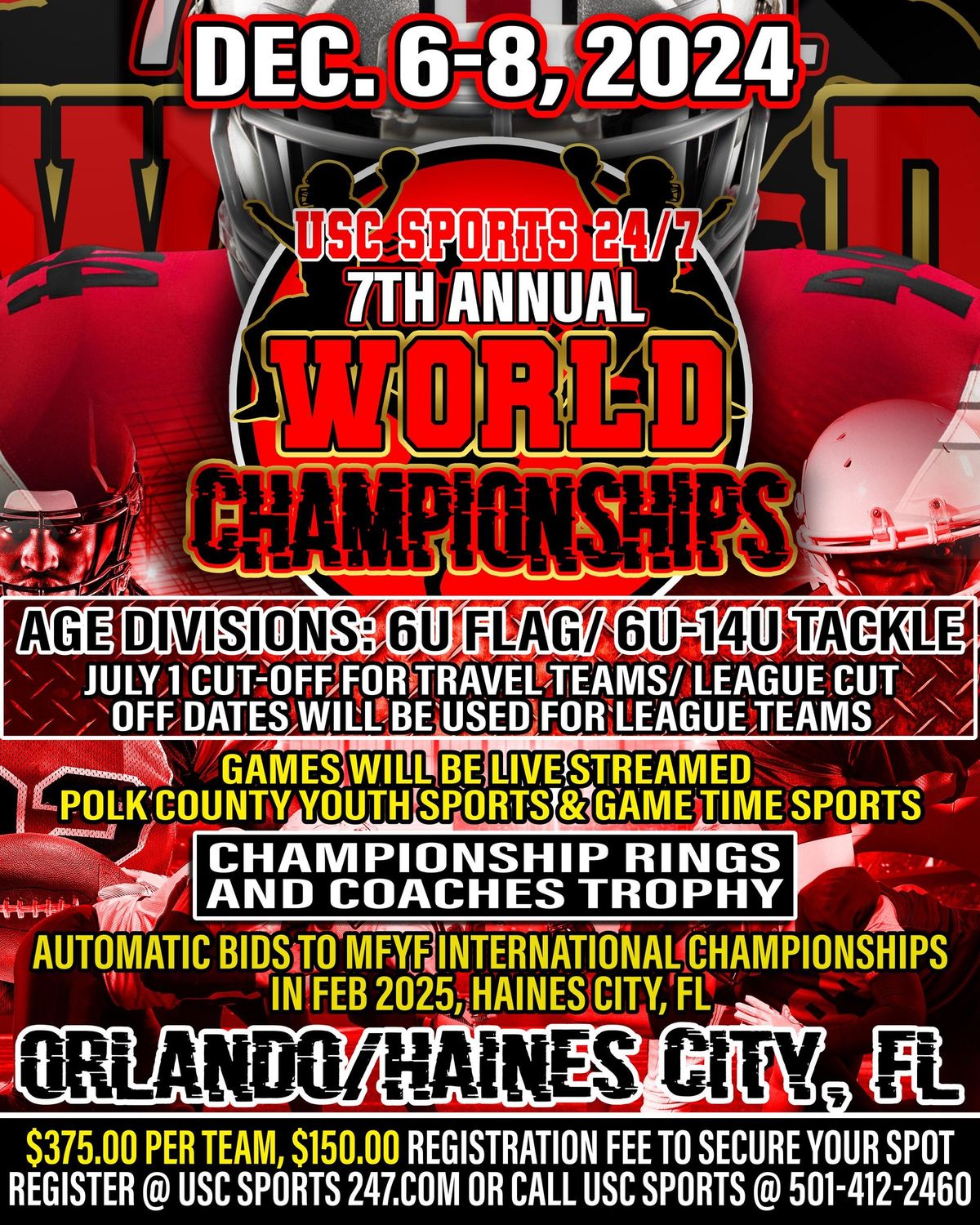 USC 7TH ANNUAL WORLD CHAMPIONSHIPS