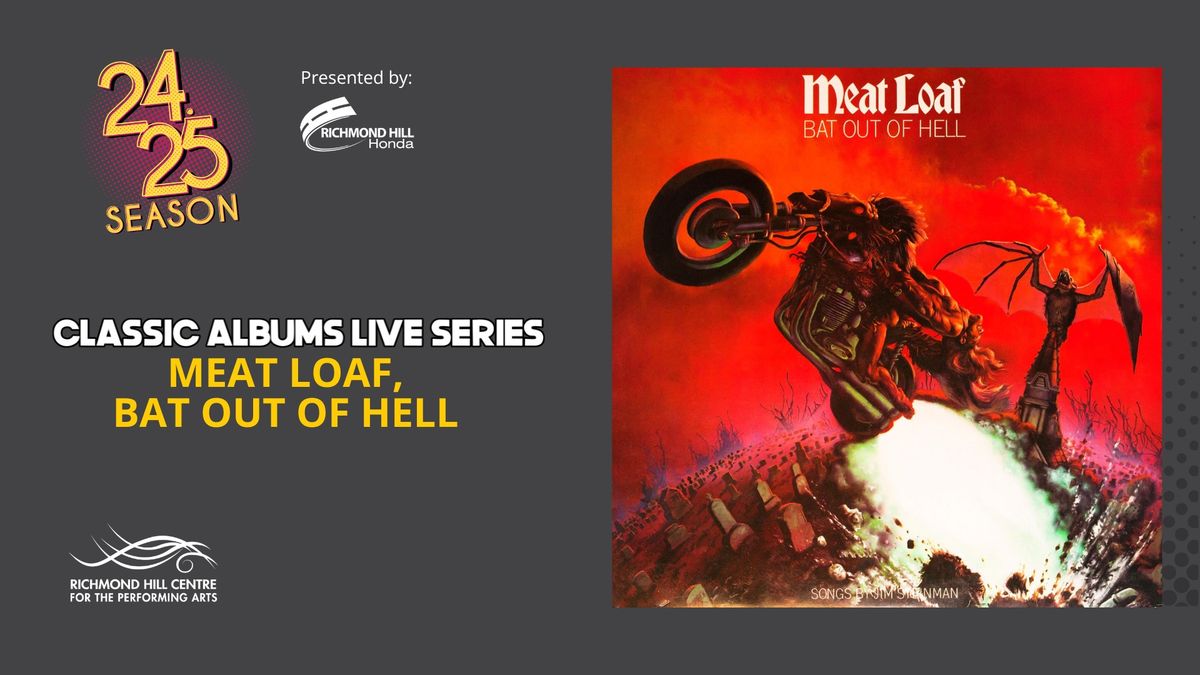 Classic Albums Live: Meat Loaf, Bat Out of Hell